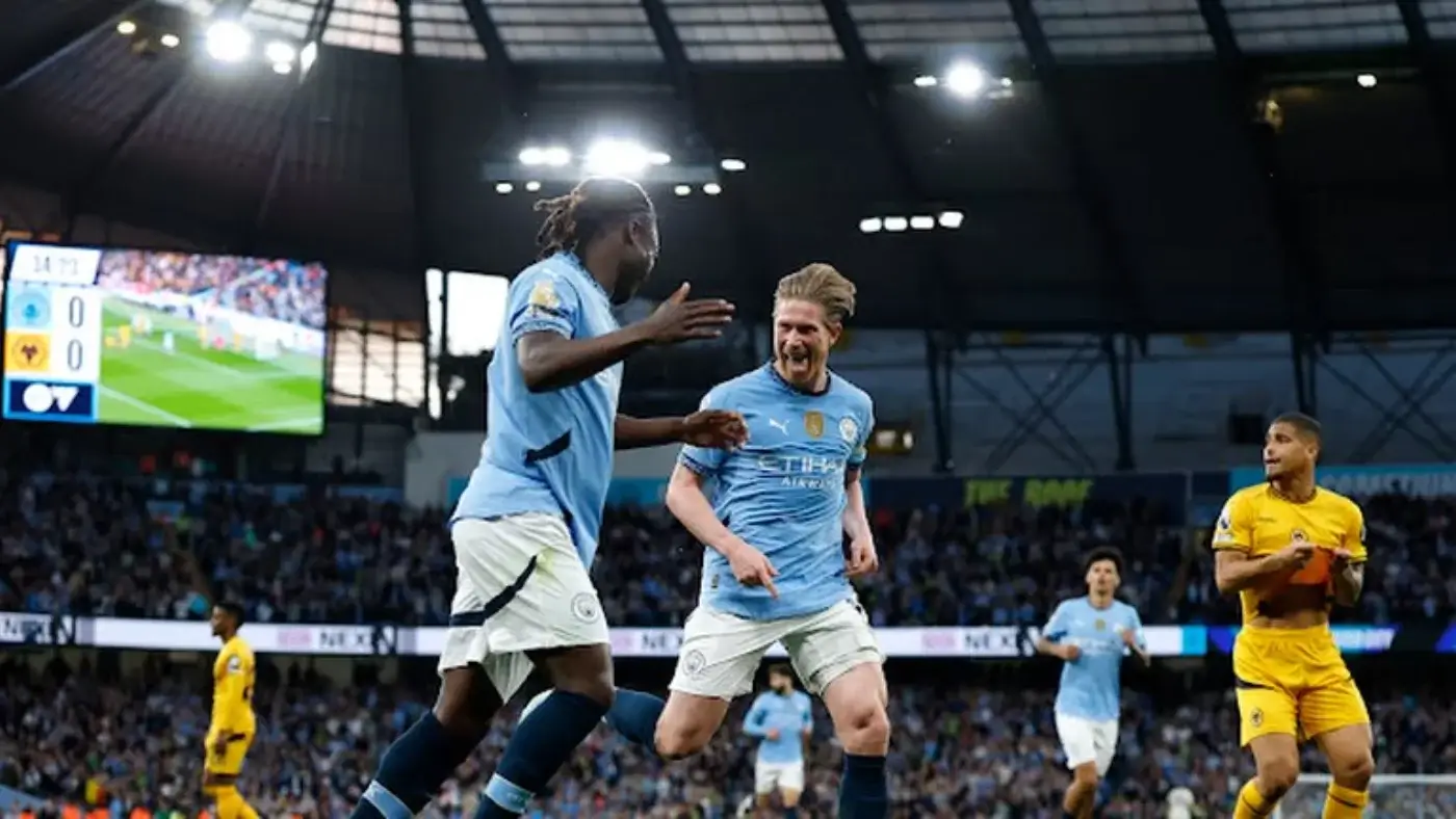 Manchester City edge out Wolverhampton at home (video)