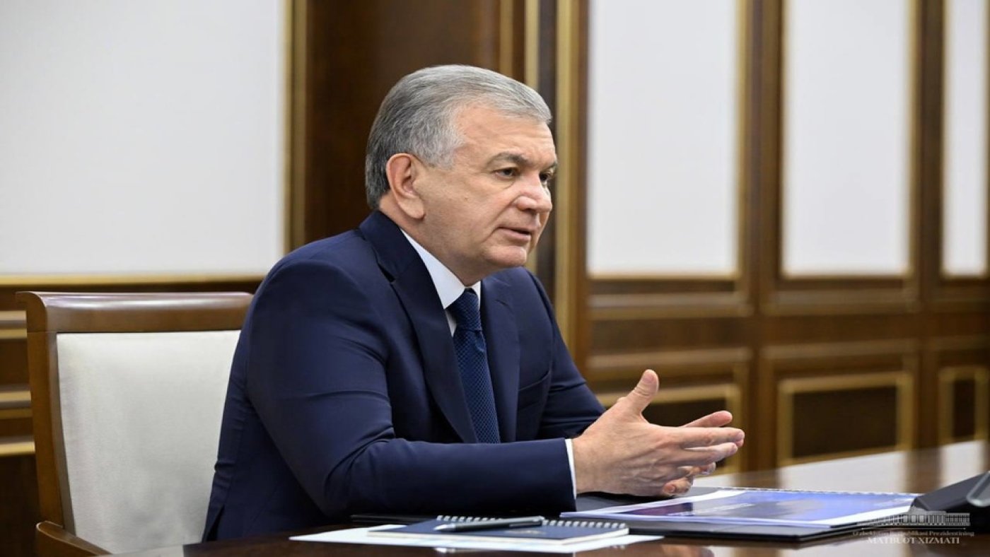 Шавкат Мирзиёев уч муҳим масалада йиғилиш ўтказди