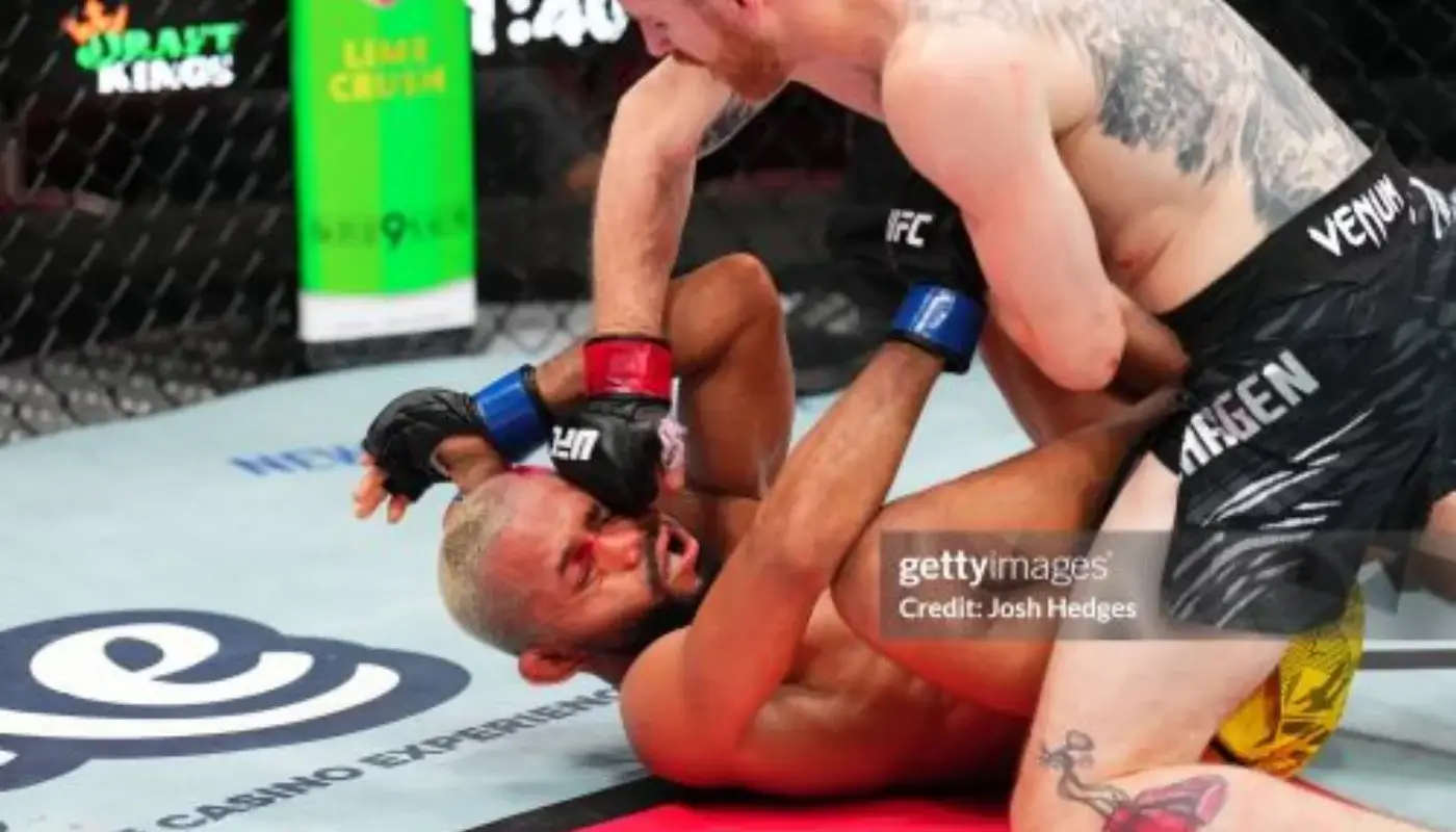 Cory Sandhagen submitted his opponent ahead of schedule in the UFC tournament