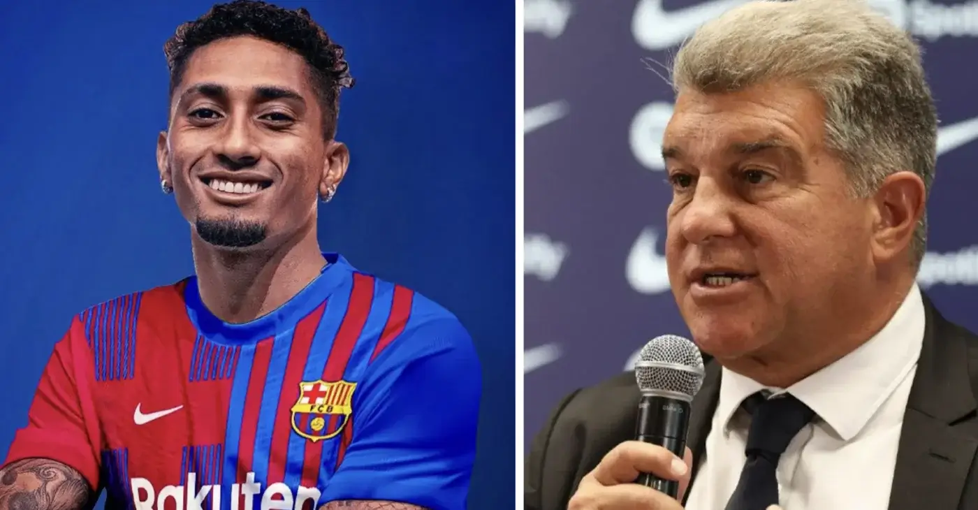 Laporta: "Raphinha proved himself through actions"