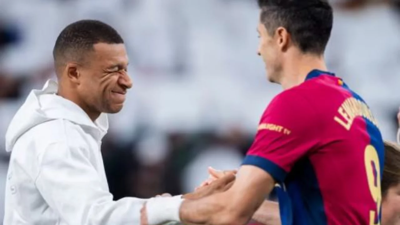 Lewandowski reveals how he lost the Pichichi trophy to Mbappe