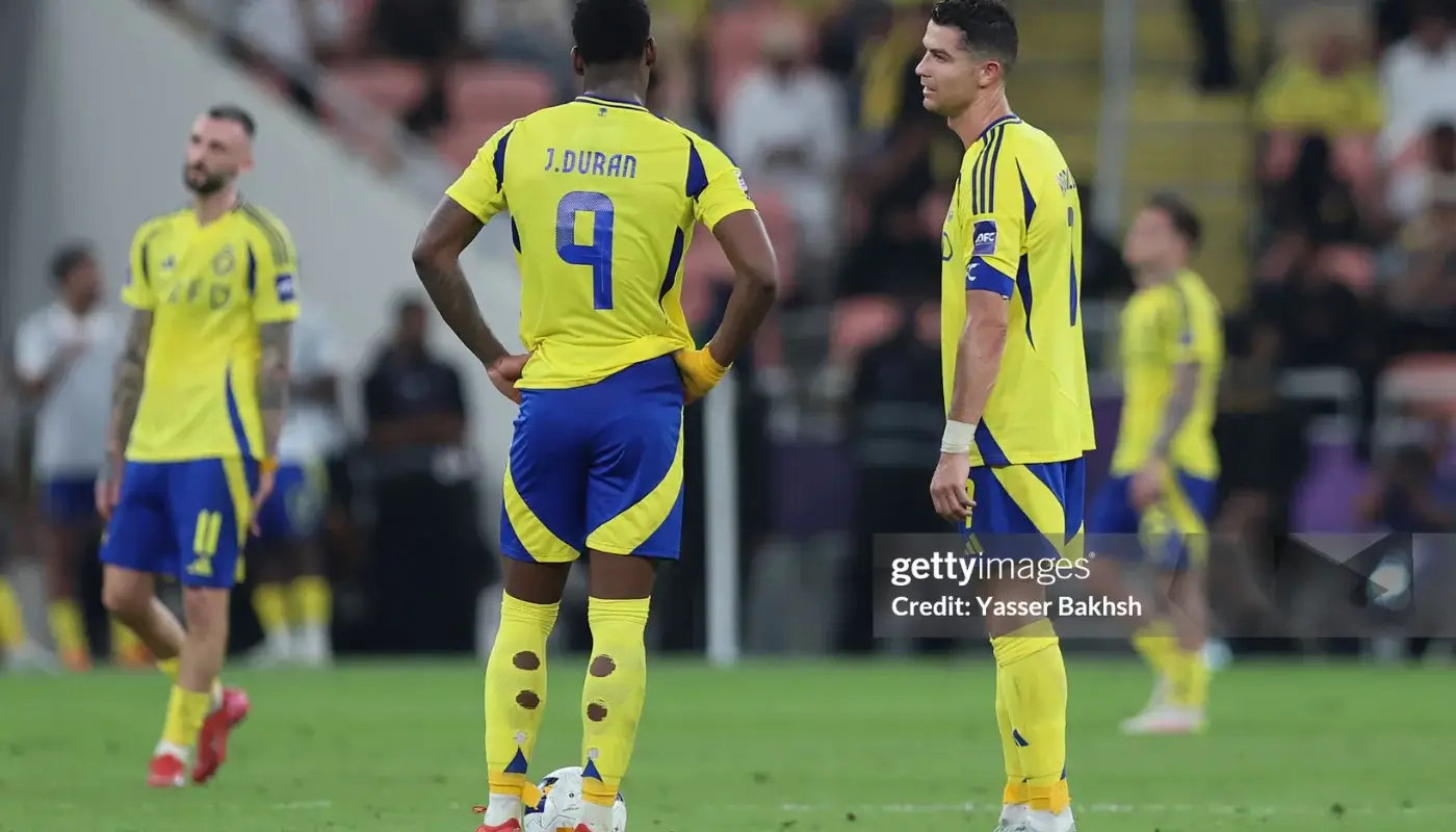 Elite Asian Champions League. "Al Nasr" and Ronaldo left the competition