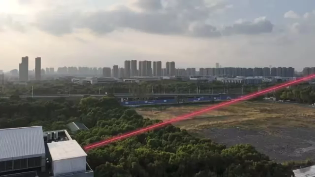 Chinese scientists have created a superlaser that reads text from a distance of 1.3 km