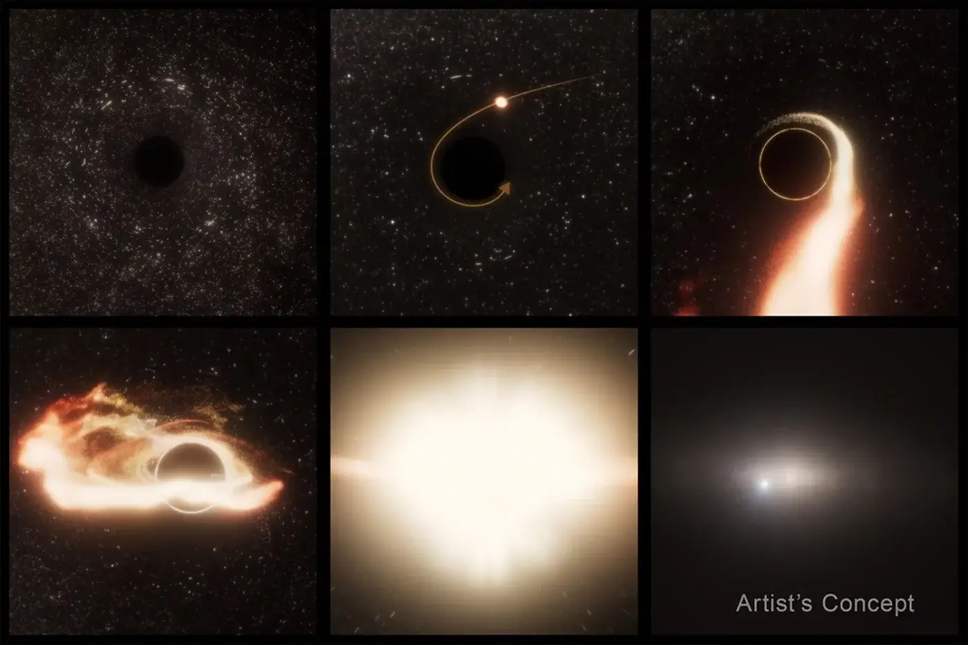 Astronomers have discovered a supermassive black hole far from the center of the galaxy