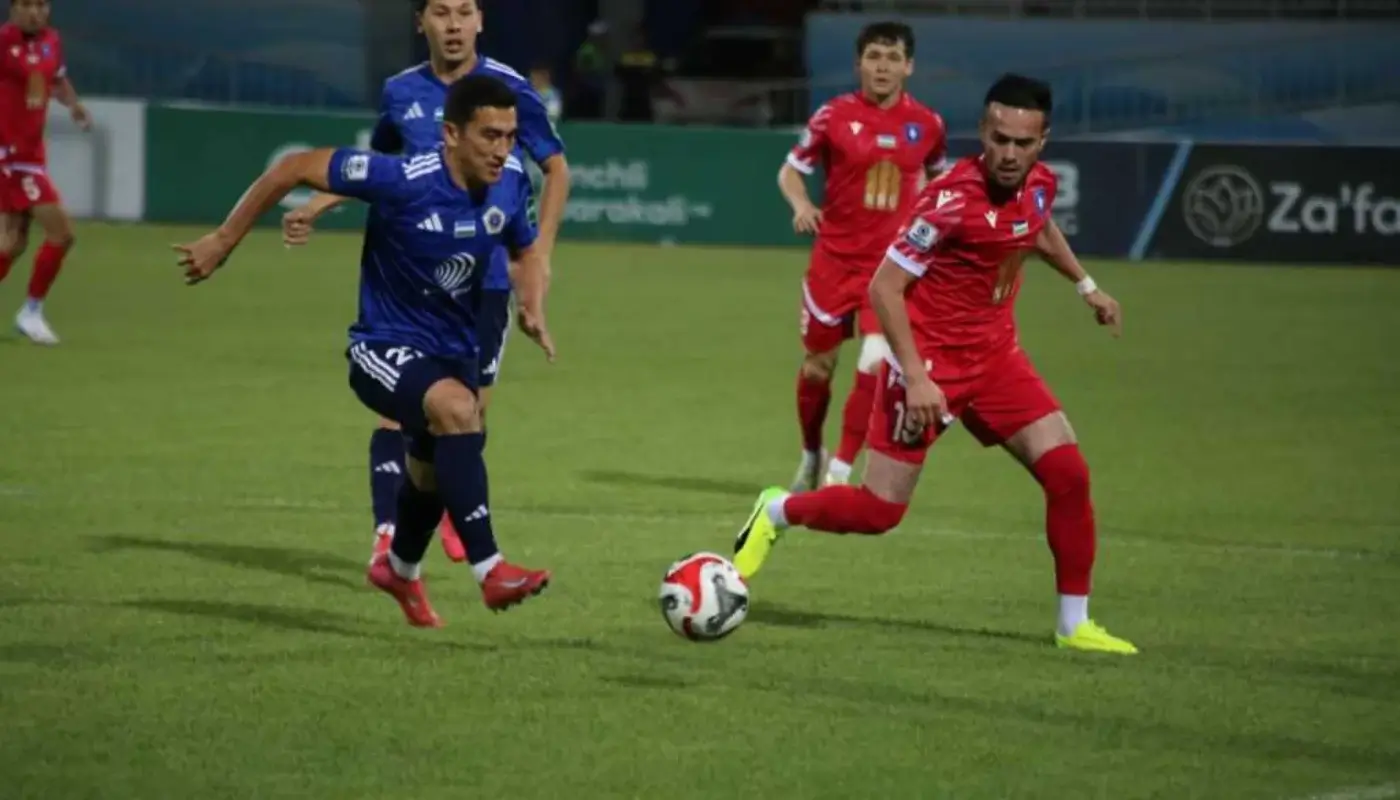 Super League. "Khorazm" defeated "Mash'al" by a big score