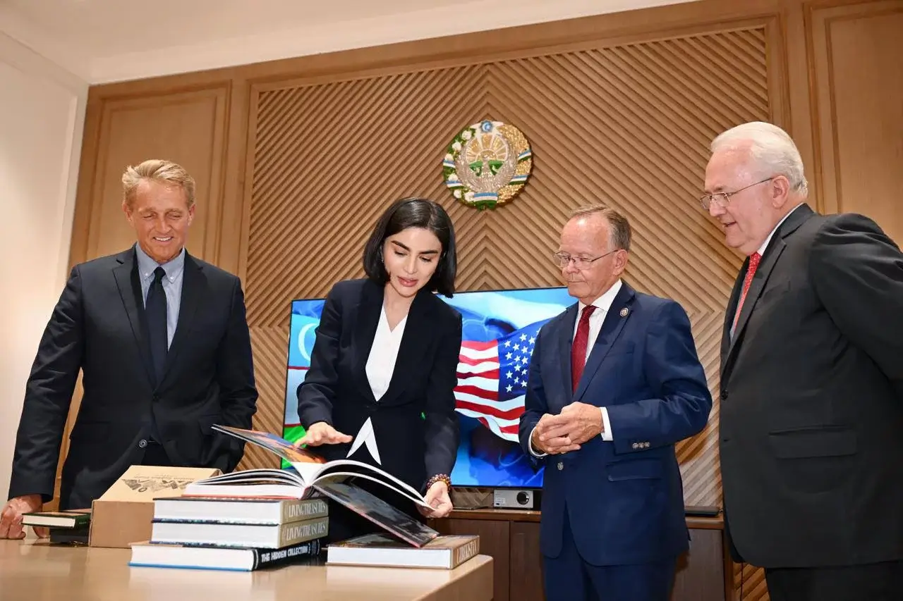 Saida Mirziyoyeva, ABD Senatosu üyeleri ve iş dünyası temsilcileriyle bir araya geldi