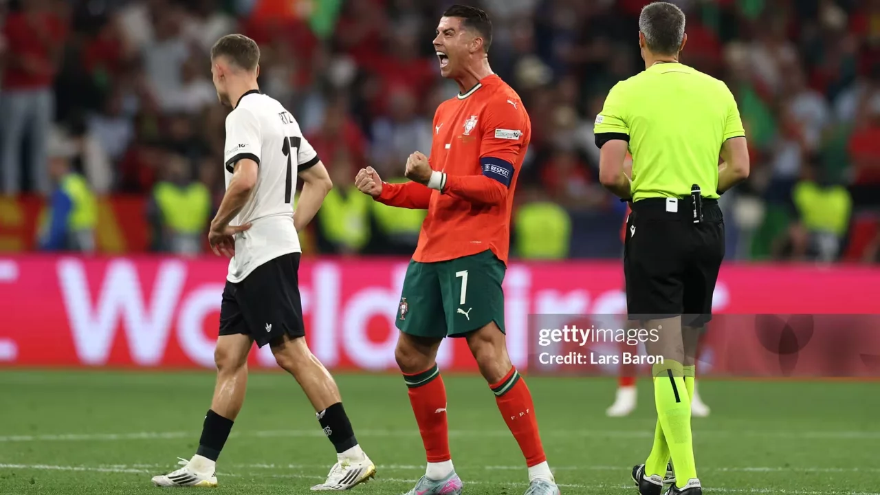 Ronaldo sets a new record for goals in the national team!