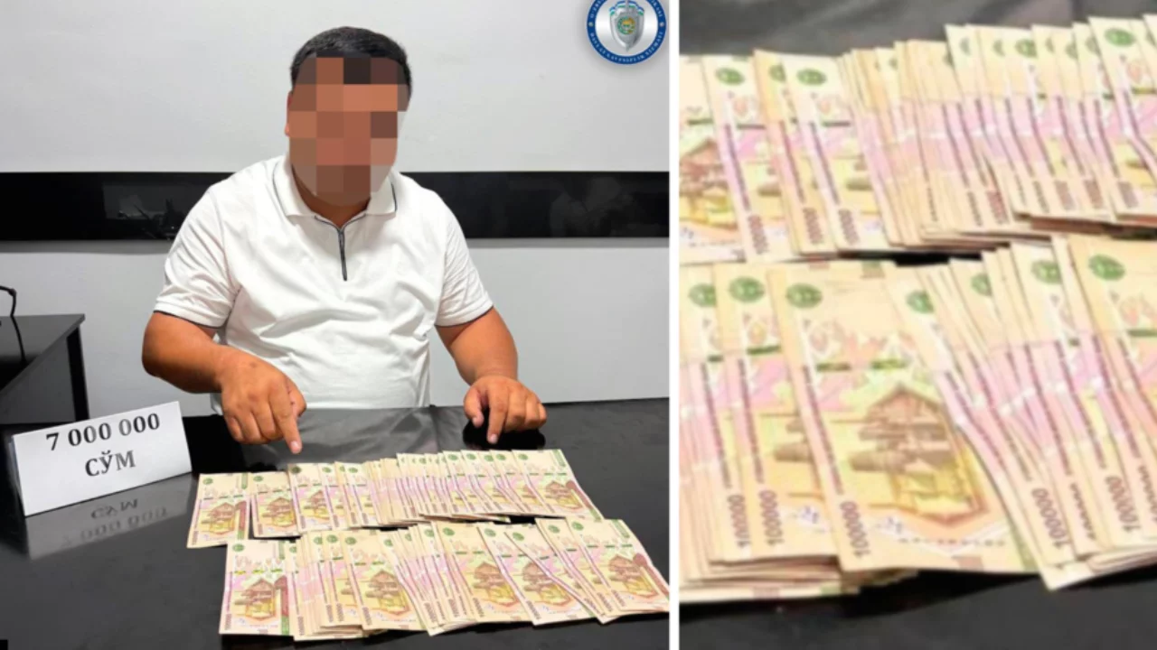 Dehqanabad'ın yardımcı başkanı ofisinde rüşvetle yakalandı