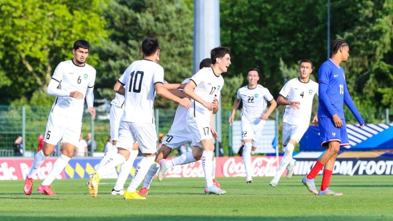 Uzbekistan U-23 team lost to France