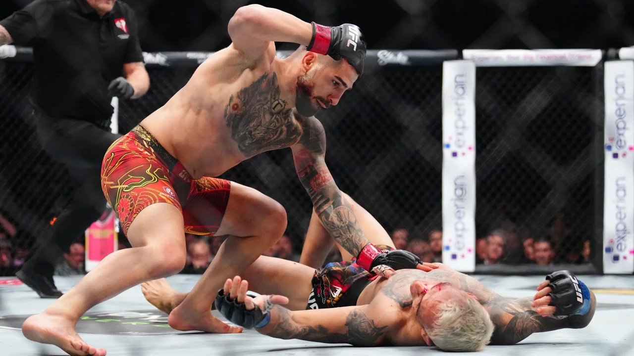 UFC 317да янги қирол: Илия Топурия қиролликни қандай эгаллади (видео)