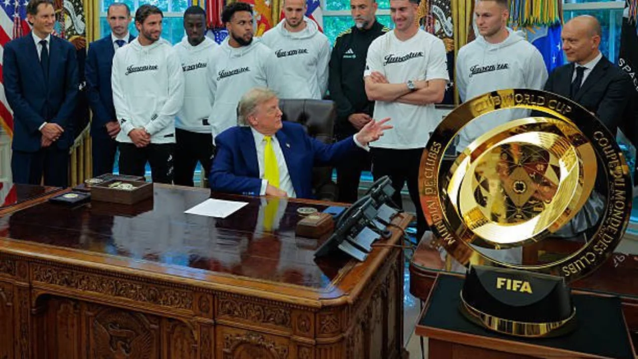 Трамп "Ювентус" юлдузларини қабул қилди: Оқ уйда футбол муҳити