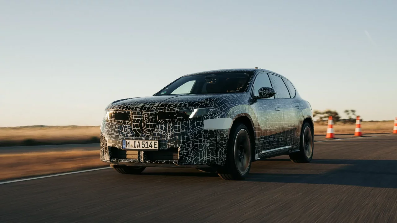 BMW testing iX3 EV with intelligent driving monitor