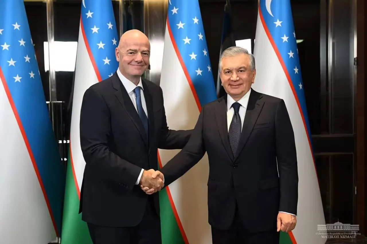 Historic Triumph: FIFA President Sends Sincere Congratulations to Shavkat Mirziyoyev