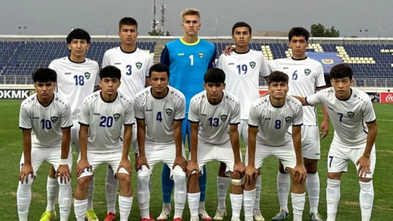 The Uzbek U-18 team lost the match against Belarus by a large margin!