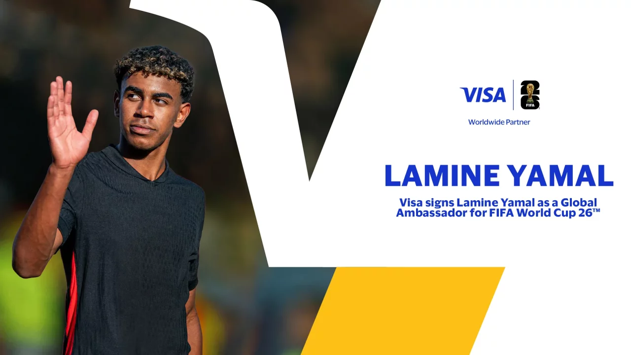 Lamine Yamal named global ambassador for Visa at FIFA 2026