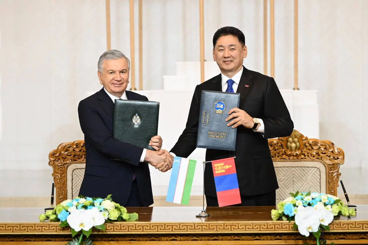 Joint declaration signed between Uzbekistan and Mongolia