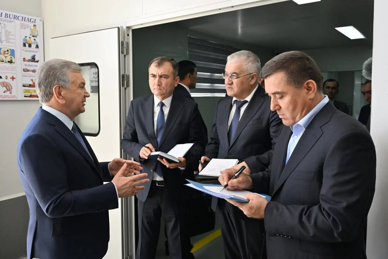 Шавкат Мирзиёев Қашқадарё вилоятига келди