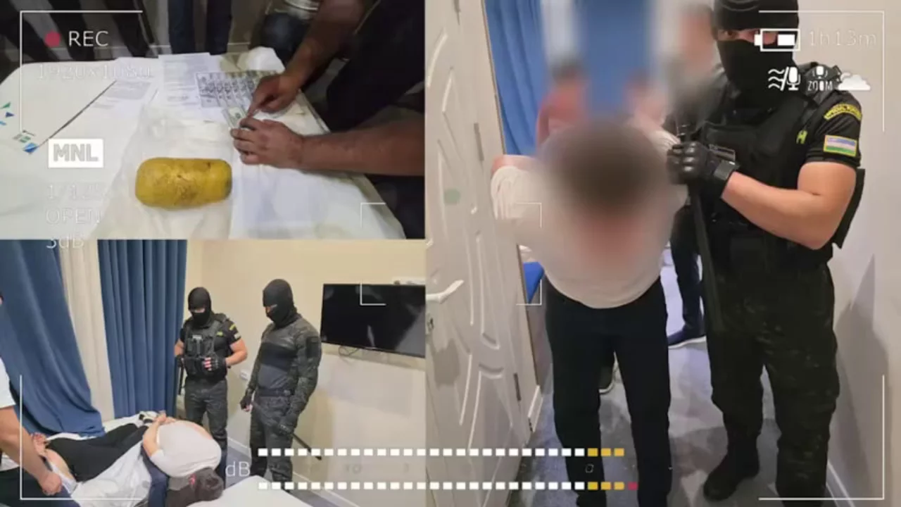Ургутликлар 1 кг гиёҳванд моддани сотаётганда қўлга тушди