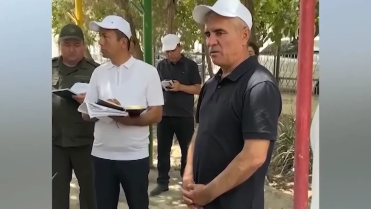 Governor of Bukhara region: "You will bury it with the person inside!" (video)