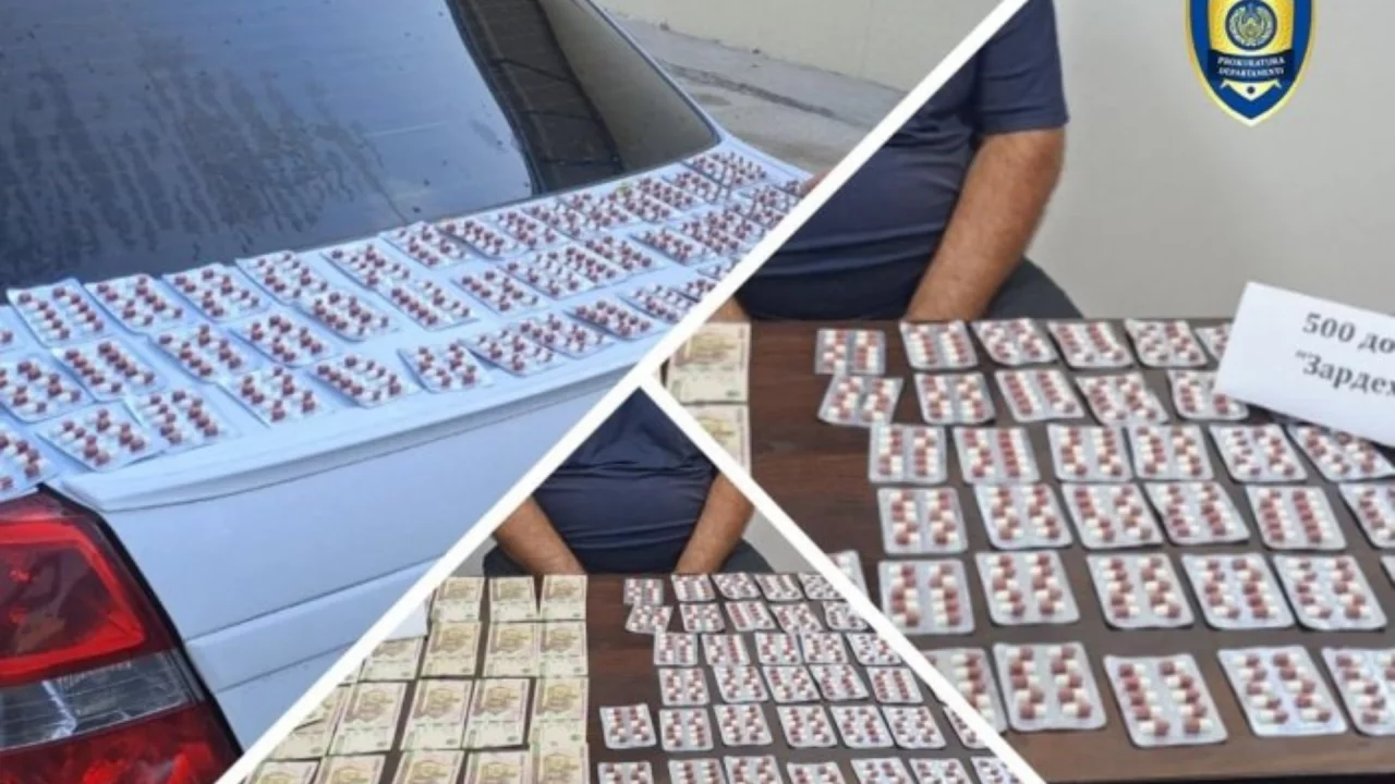Strong medicinal drug dealers arrested in Tashkent and Surkhandarya