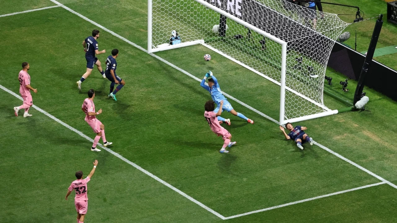 PSG defeated Inter Miami by a wide margin in the 1/8 finals (video)