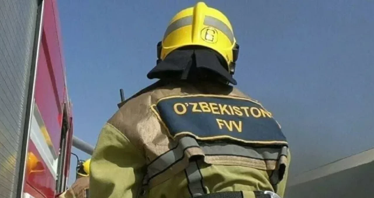 Fire Broke Out on Open Field in Yangikhayot District