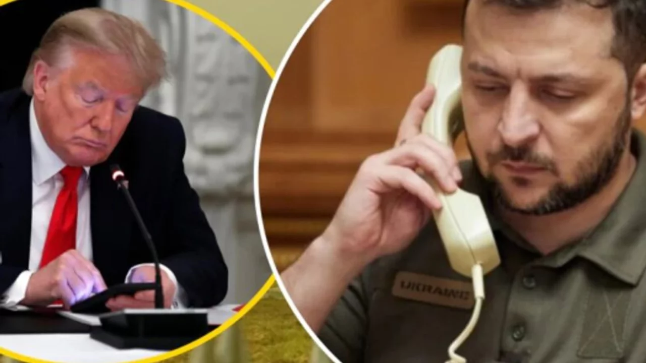 Trump, who called Zelensky, had a sharp question...