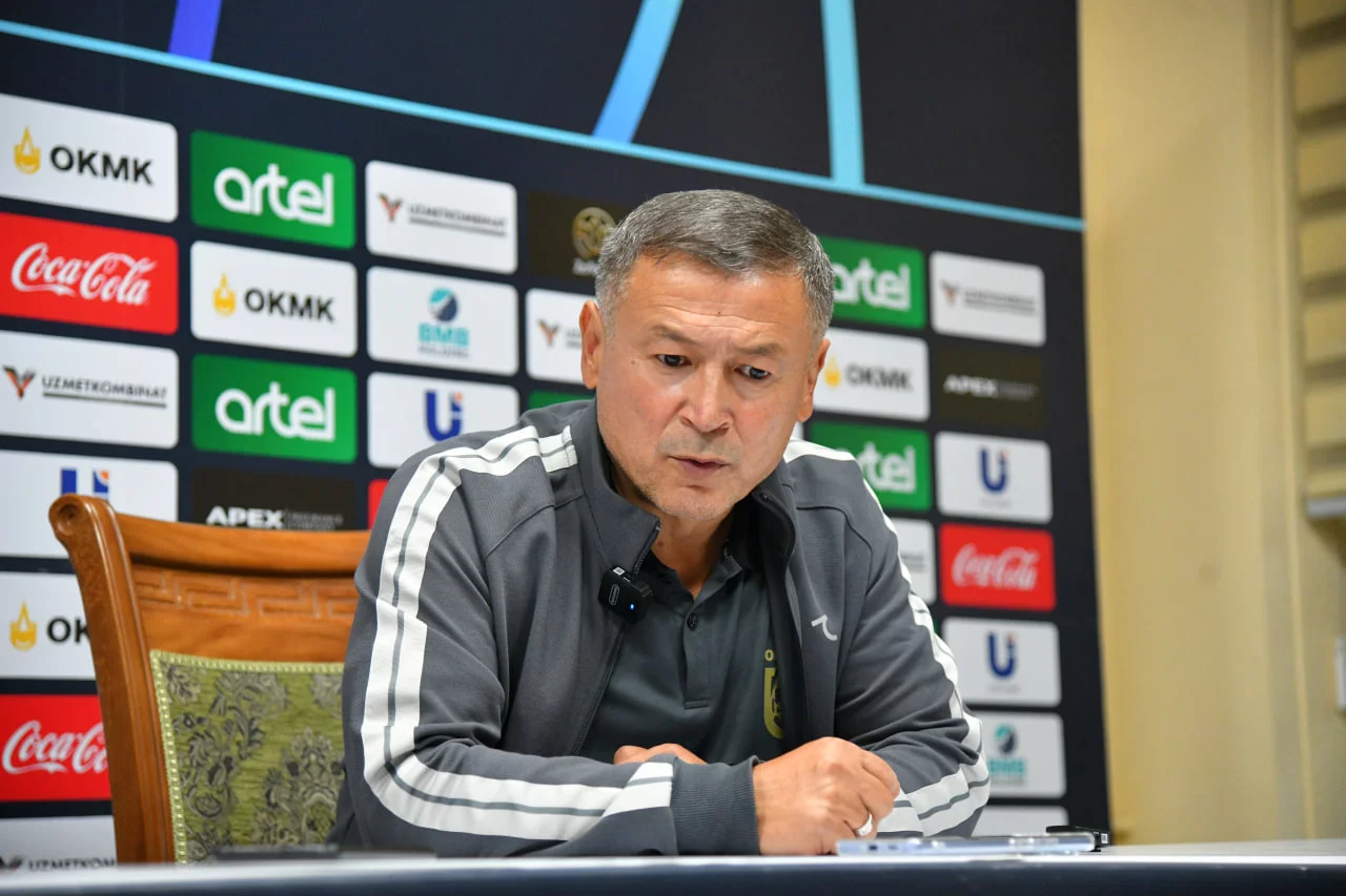 What did Mirjalol Qosimov say about the match against "Mash'al" and future plans?