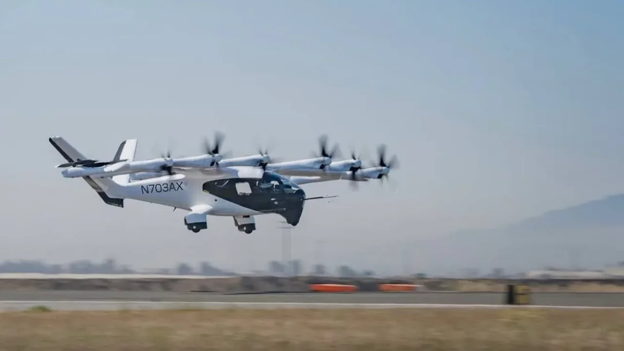 AeroLife Step: Flying taxis under testing in the UAE sky