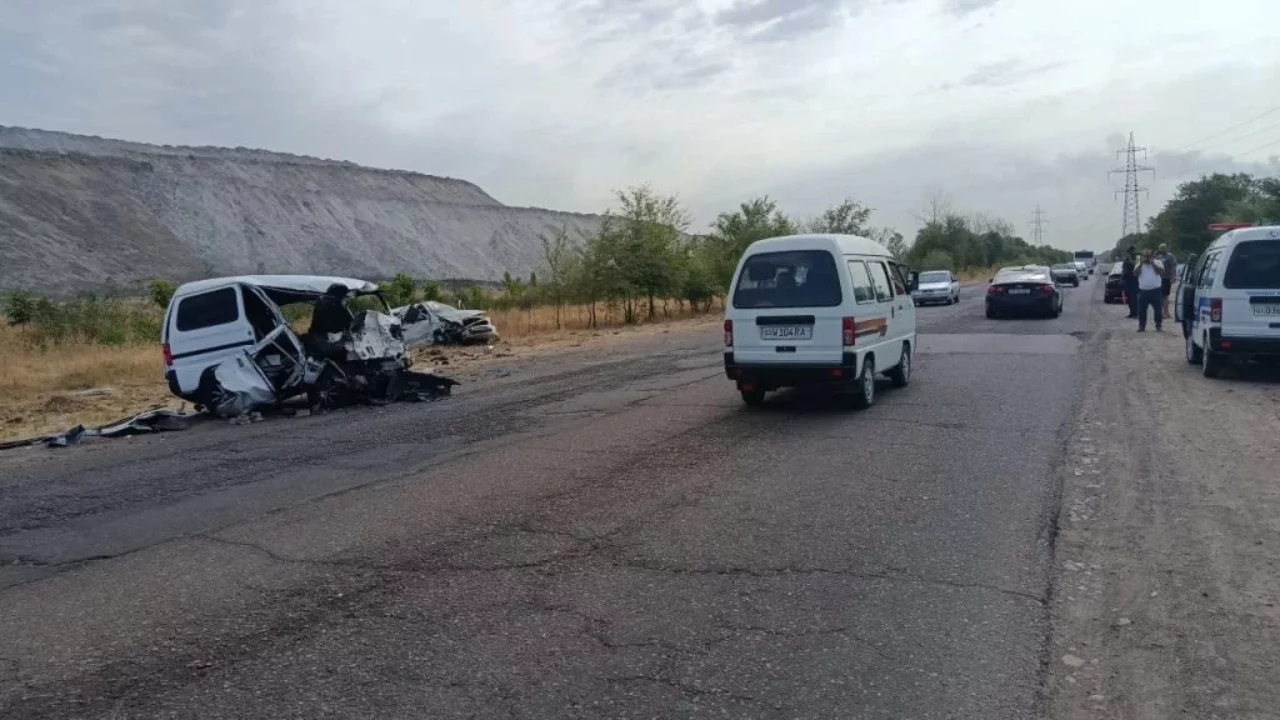 The collision between Damas and Cobalt in Piskent ended in a crash