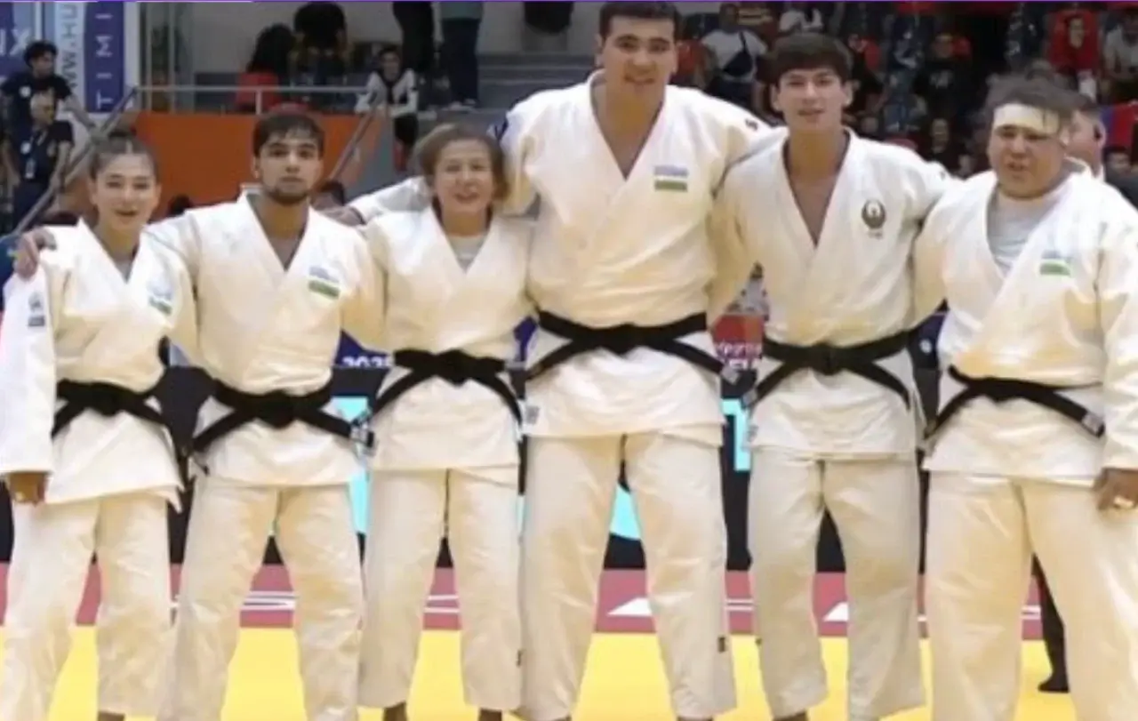 Judo. The Uzbekistan national team defeated Mongolia and advanced to the final!