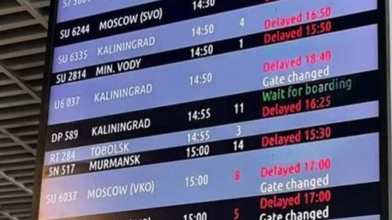 Drone attacks paralyzed Pulkovo Airport operations