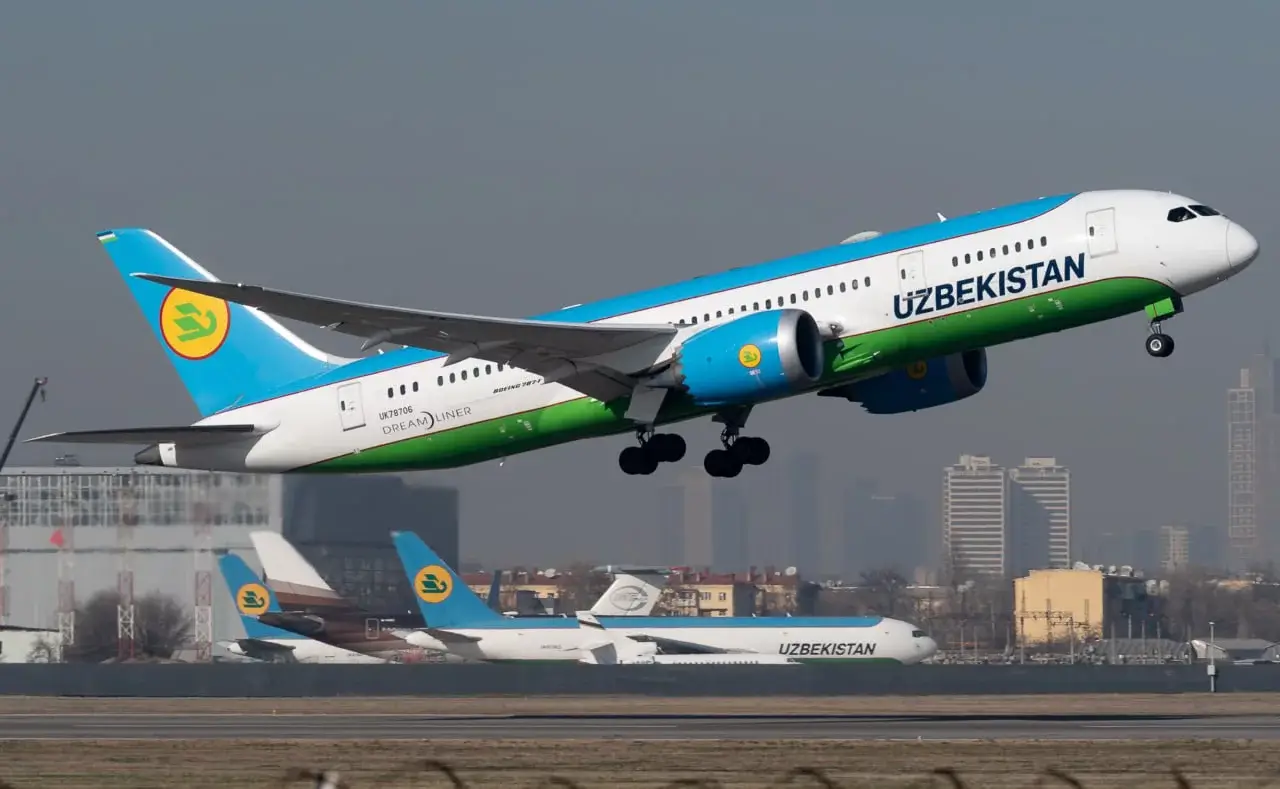 HY513 Toshkent–Seul reysi uchib ketish aeroportiga qaytarildi