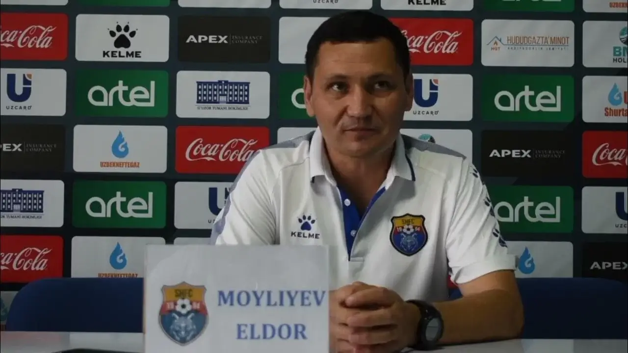 Eldor Moyliyev: "Sho‘rtan" bugun maydonda o‘zini ko‘rsata olmadi