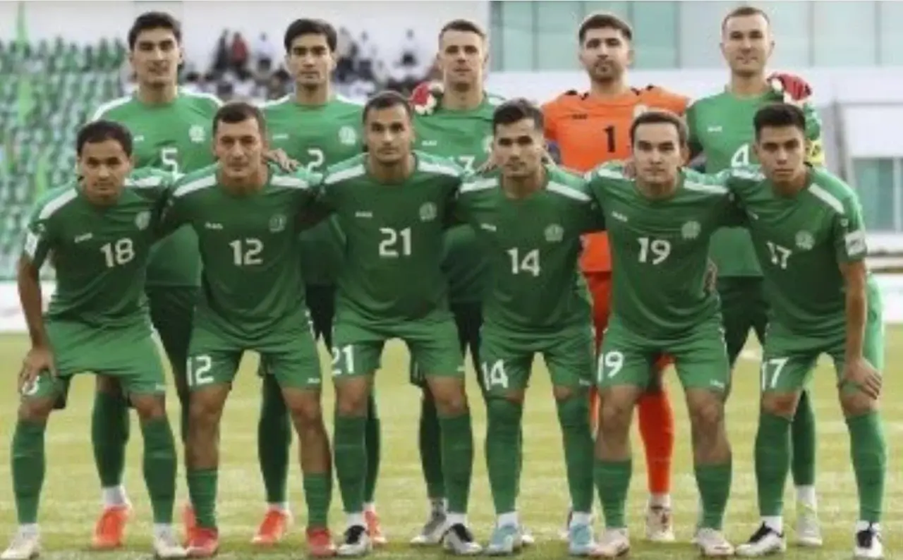 Turkmenistan national team squad for CAFA announced