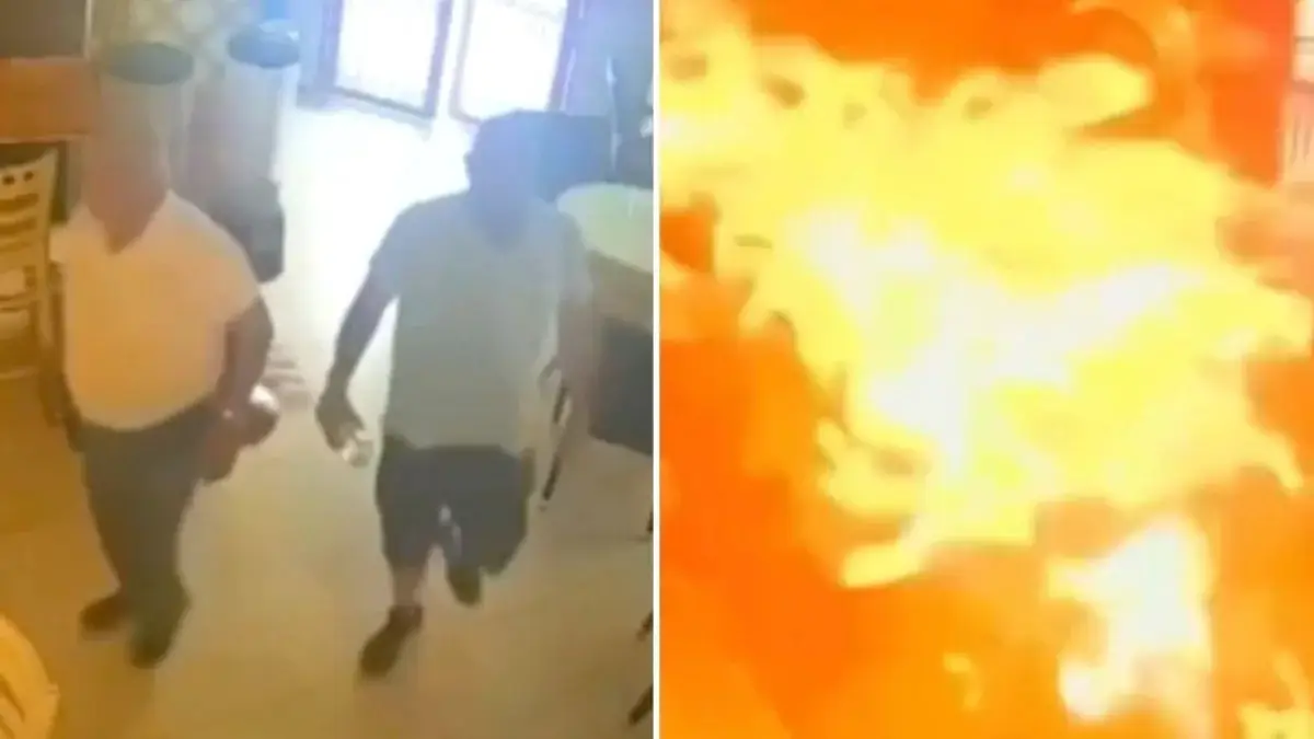 In Spain, a customer set fire to a café over mayonnaise
