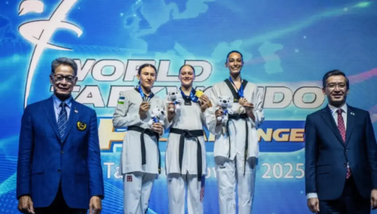 Ozoda Sobirjonova returned from Korea with a silver medal