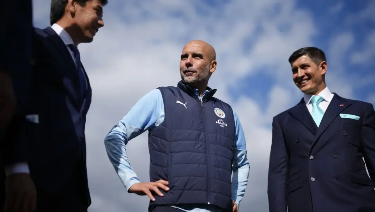 Özbekistan spor yöneticileri «Manchester City» antrenmanına katıldı