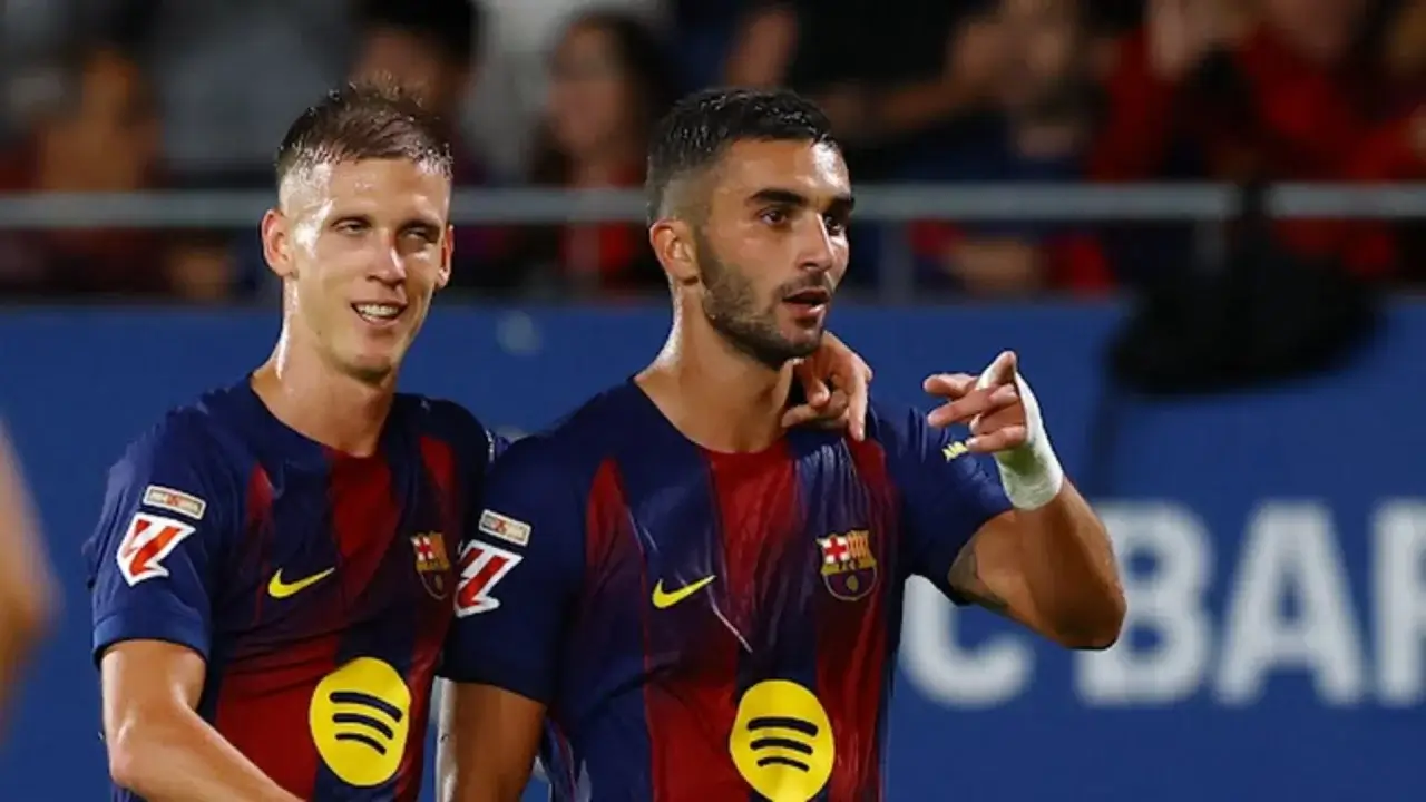 Barcelona took full control in the 1st half