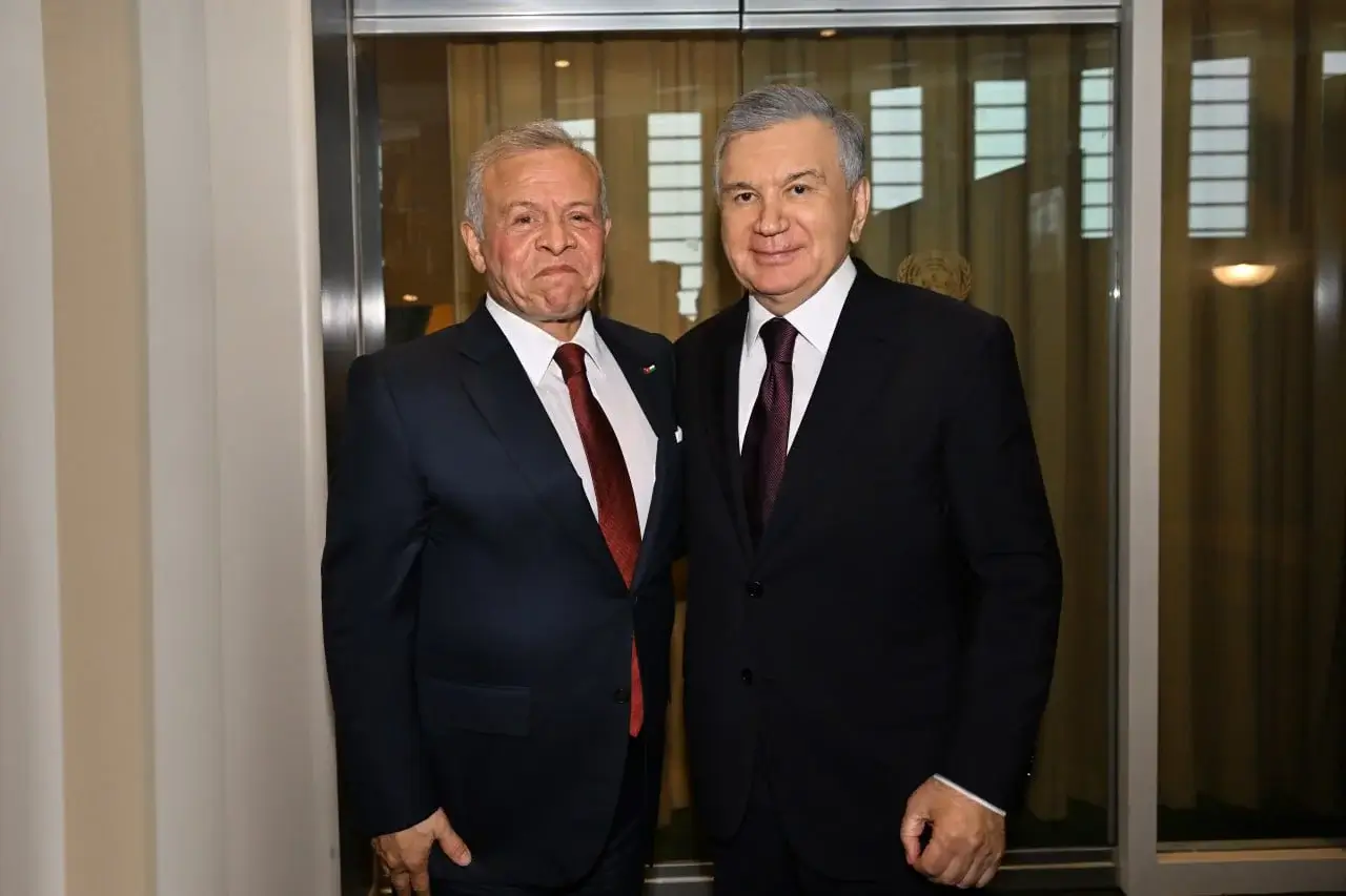 Mirziyoyev va Iordaniya podshohi yangi yo‘nalishlarda hamkorlikni kuchaytirmoqda