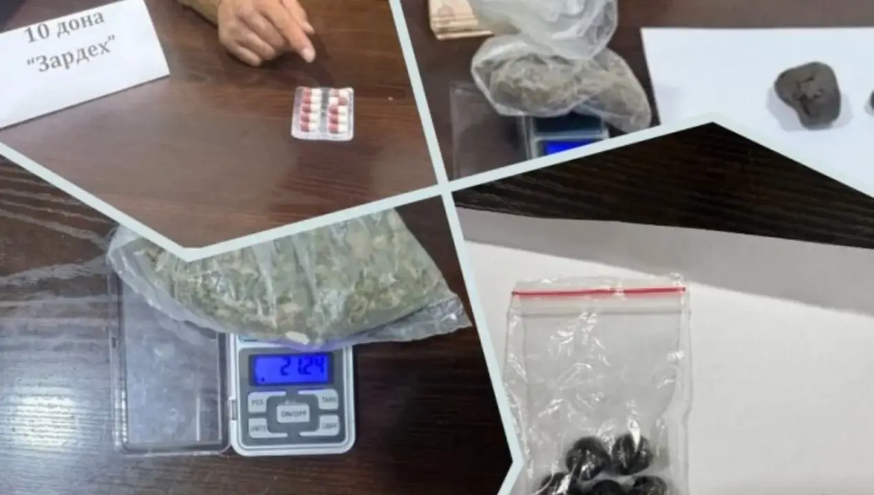 Ангренда психотроп моддалар савдоси фош этилди