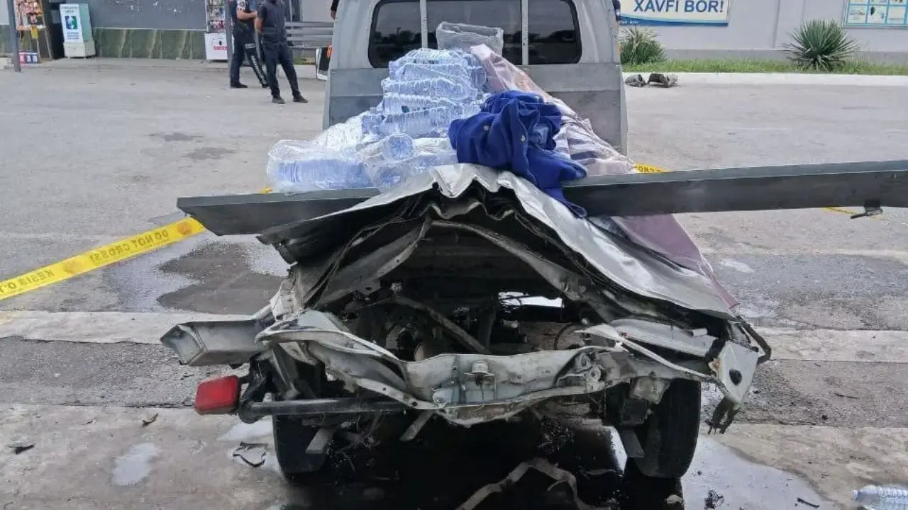 A misfilled gas cylinder exploded in Fergana