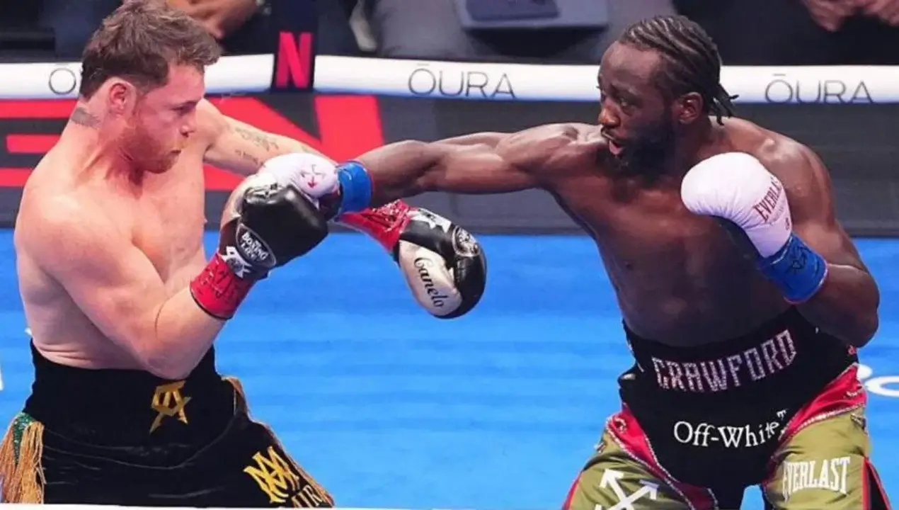 Crawford overthrew the "King" and became the super middleweight champion