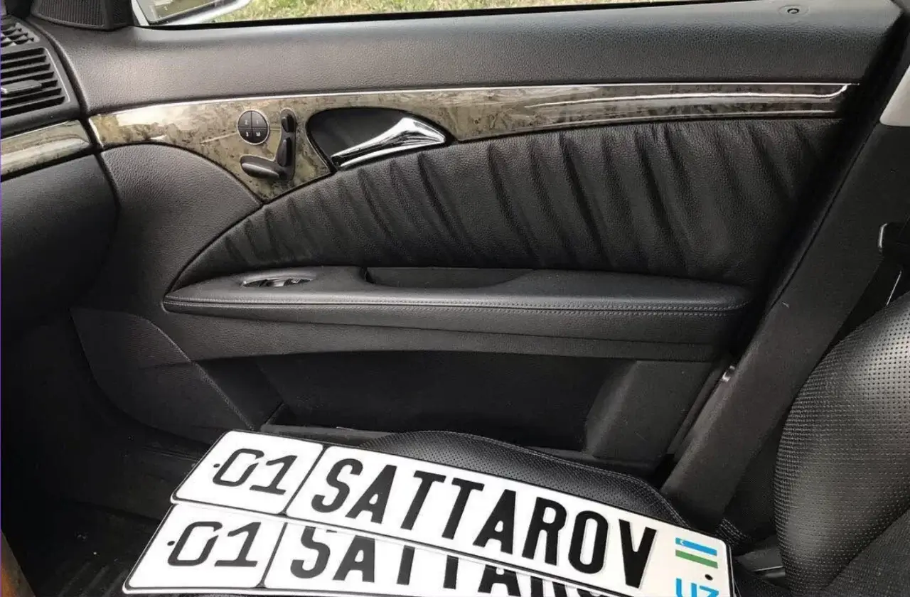 In Uzbekistan, it will be possible to use a car number as a personal name