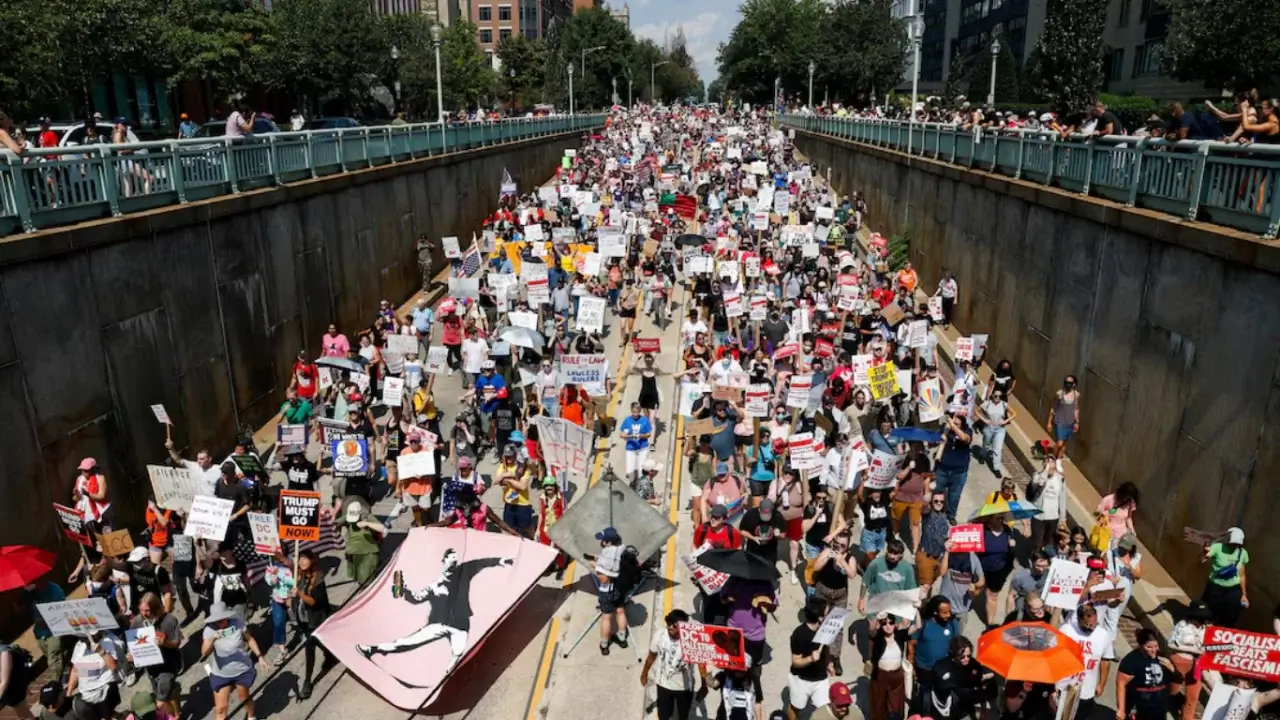 В Вашингтоне прошла акция против решения Трампа