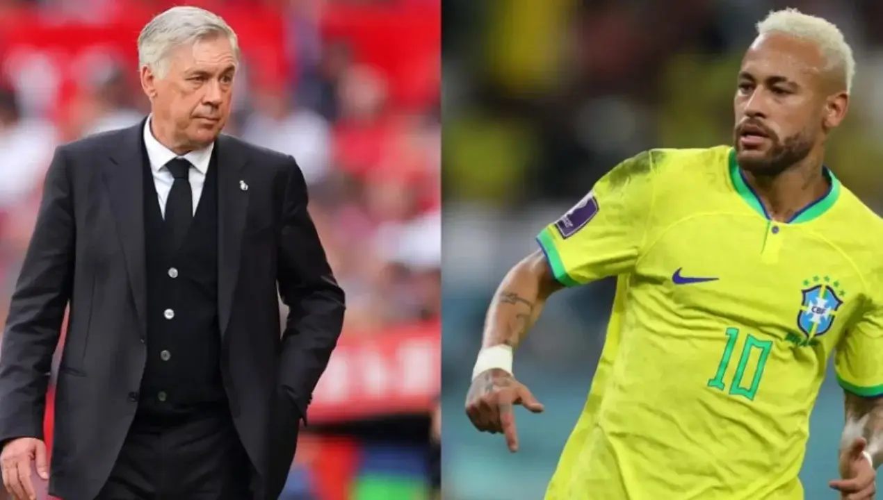 Anchelotti Neymarning Braziliya termasiga chaqirilmasligiga izoh berdi