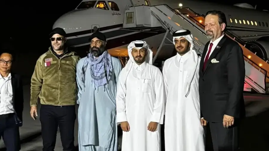 Tolibon ozod etgan amerikalik Amiriy Qatarga yetkazildi