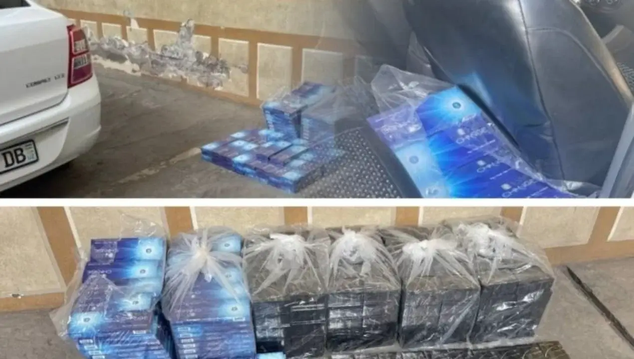 Namangan'da 4.000 kutu yasa dışı tütün el konuldu