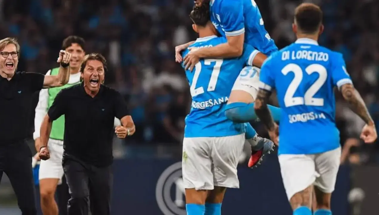 "Napoli" defeated "Pisa" with a score of 3:2 - a golden evening (video)