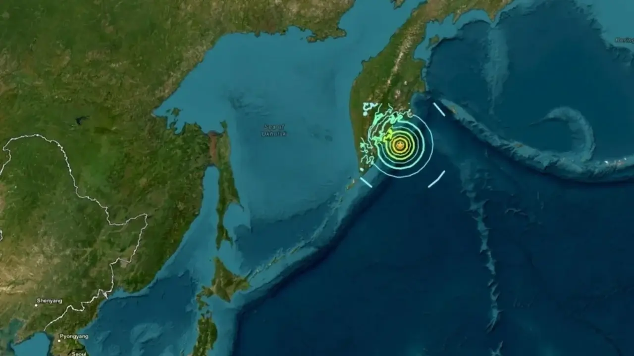 Kamchatka sohillarida salkam 8 balli zilzila sodir bo‘ldi